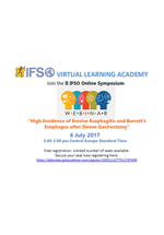 IFSO Virtual Learning Academy Second Online Symposium July 2017